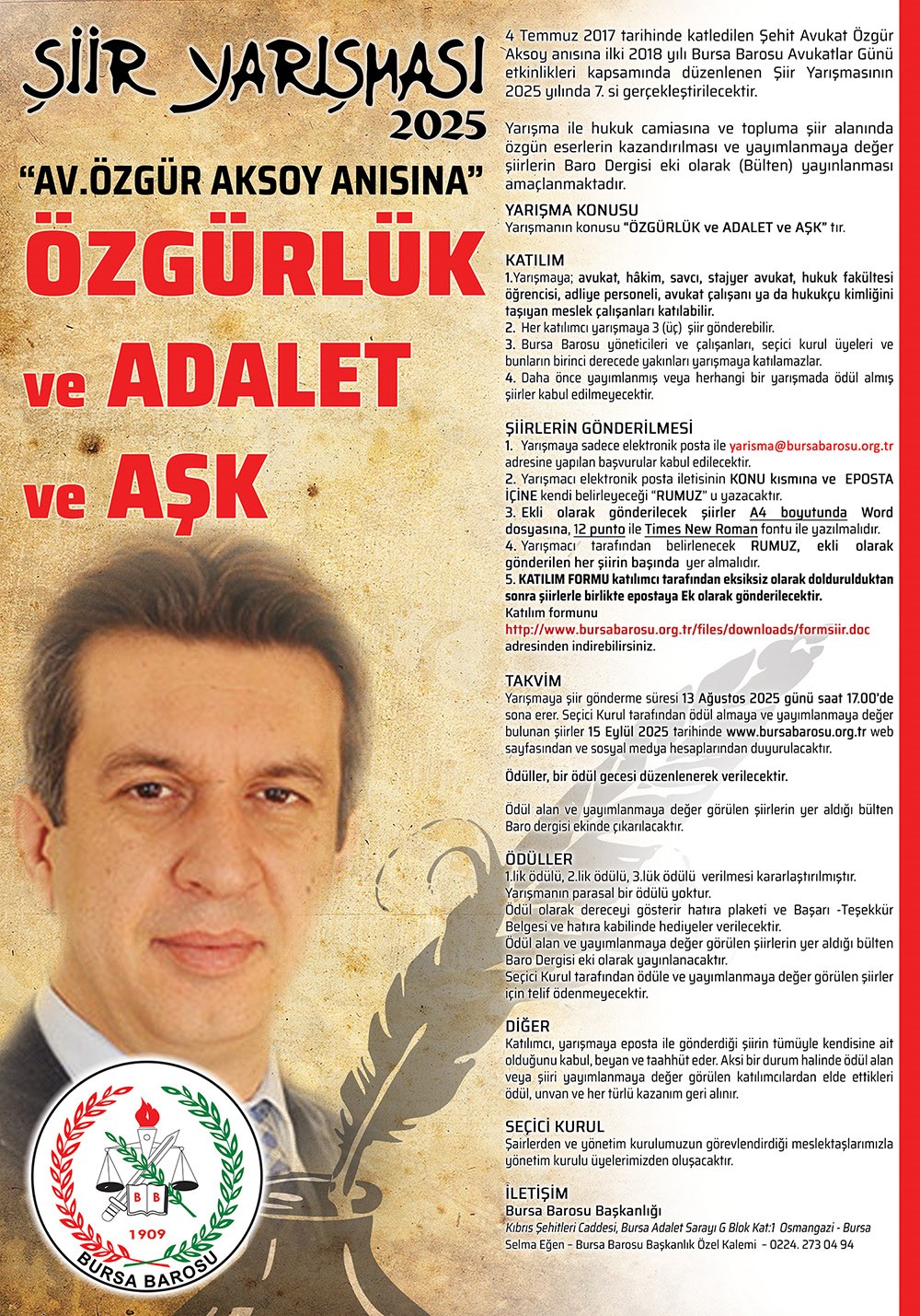 ŞİİR YARIŞMASI - 2025